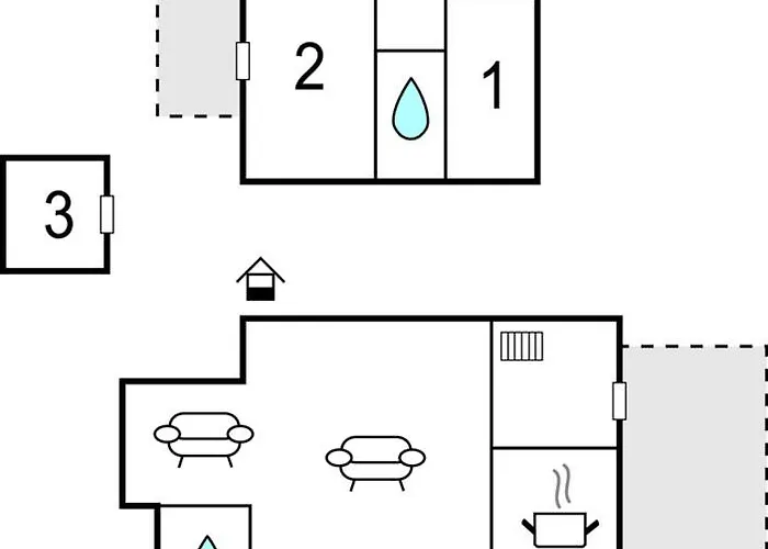 Two-bedroom In Hornbak * Hornbæk